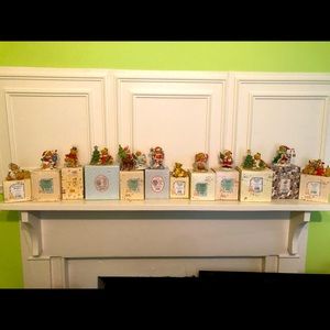 Cherished Teddies Christmas figurines